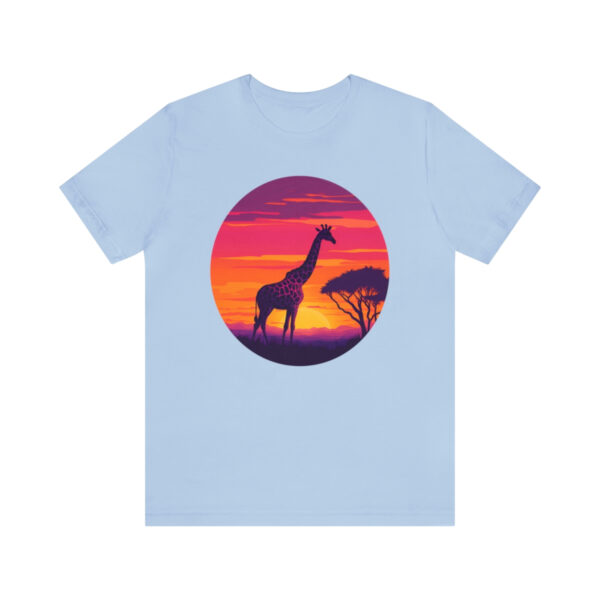 Giraffic Sunset Unisex Jersey Short Sleeve Tee 98