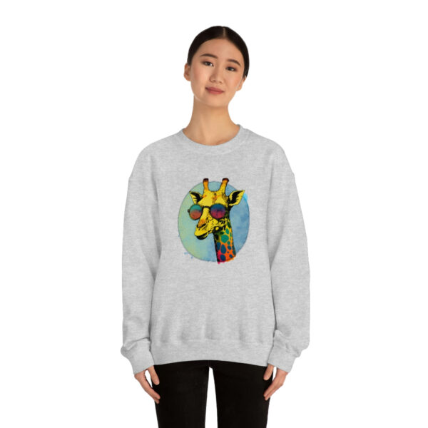 Giraffe Unisex Heavy Blend™ Crewneck Sweatshirt 5