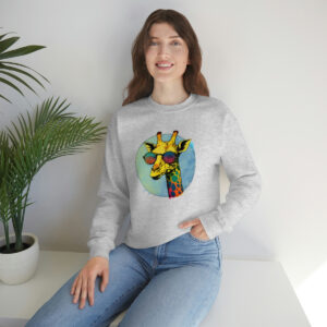 Giraffe Unisex Heavy Blend™ Crewneck Sweatshirt 2