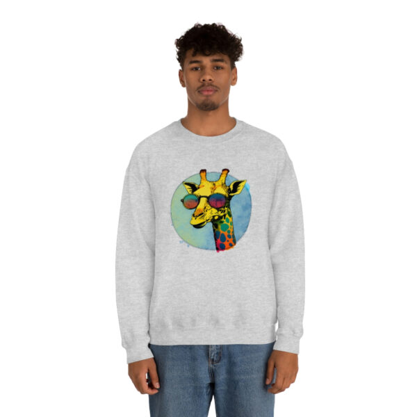 Giraffe Unisex Heavy Blend™ Crewneck Sweatshirt 6