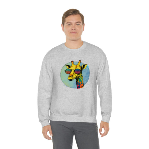 Giraffe Unisex Heavy Blend™ Crewneck Sweatshirt 7