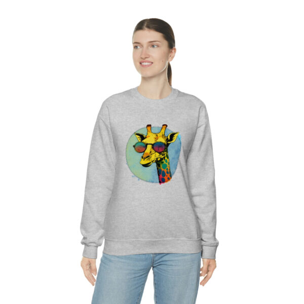 Giraffe Unisex Heavy Blend™ Crewneck Sweatshirt 8