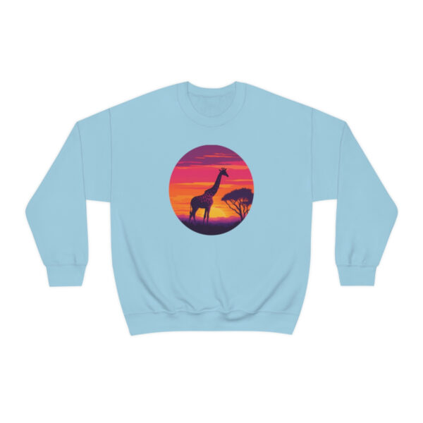 Giraffic Sunset Unisex Heavy Blend™ Crewneck Sweatshirt 38