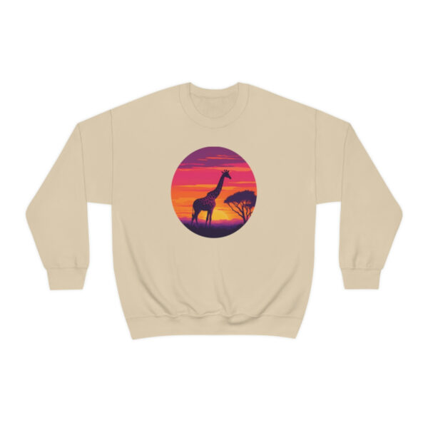 Giraffic Sunset Unisex Heavy Blend™ Crewneck Sweatshirt 20