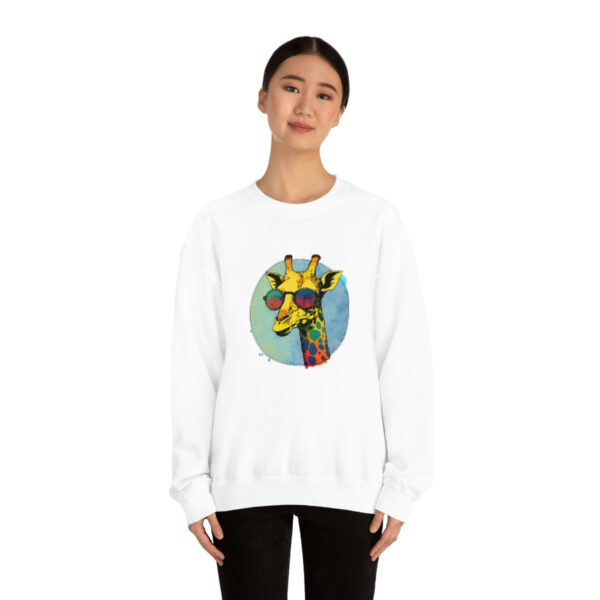 Giraffe Unisex Heavy Blend™ Crewneck Sweatshirt 13