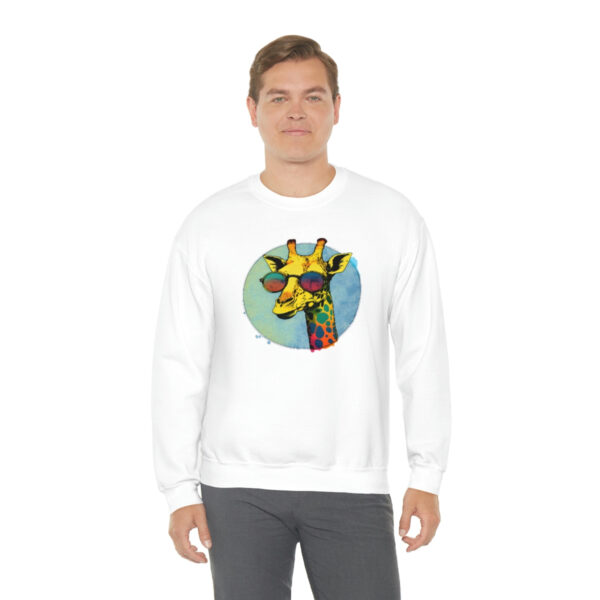 Giraffe Unisex Heavy Blend™ Crewneck Sweatshirt 15