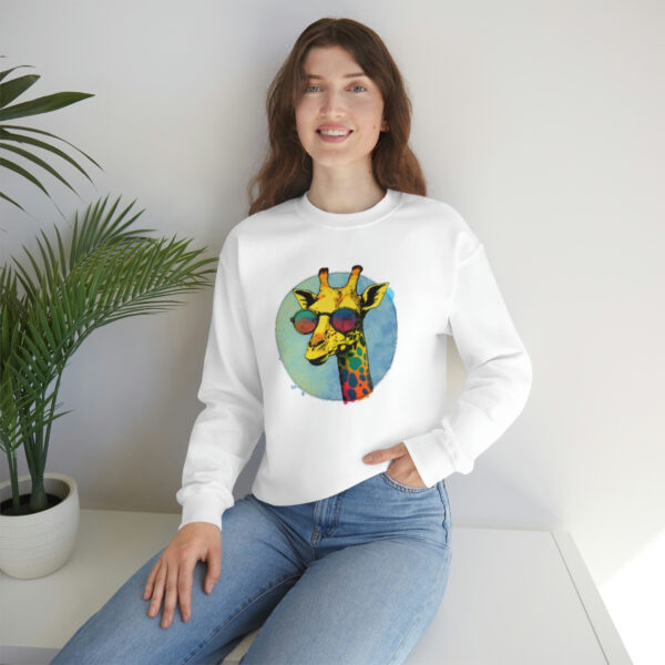 Giraffe Unisex Heavy Blend™ Crewneck Sweatshirt 17