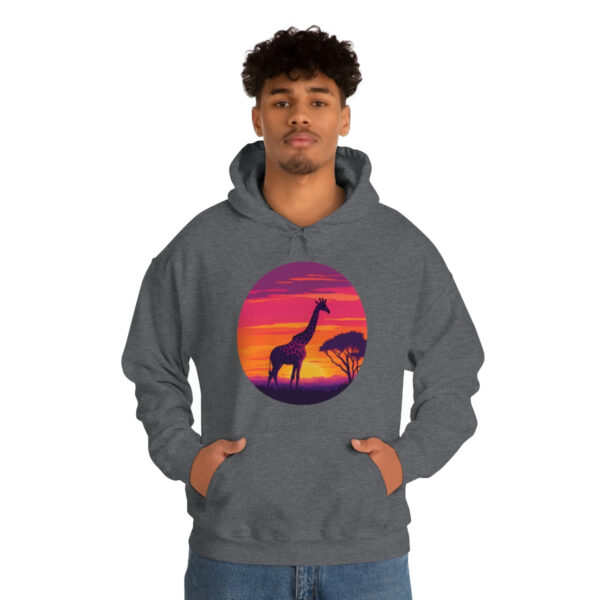 Giraffic Sunset Unisex Heavy Blend™ Hooded Sweatshirt 41