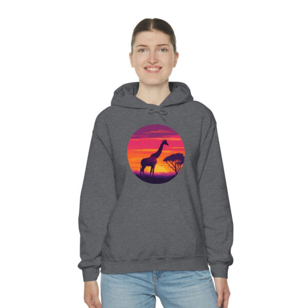 Giraffic Sunset Unisex Heavy Blend™ Hooded Sweatshirt 42