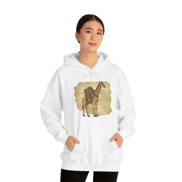 Giraffic Explorer Unisex Heavy Blend™ Hooded Sweatshirt 13