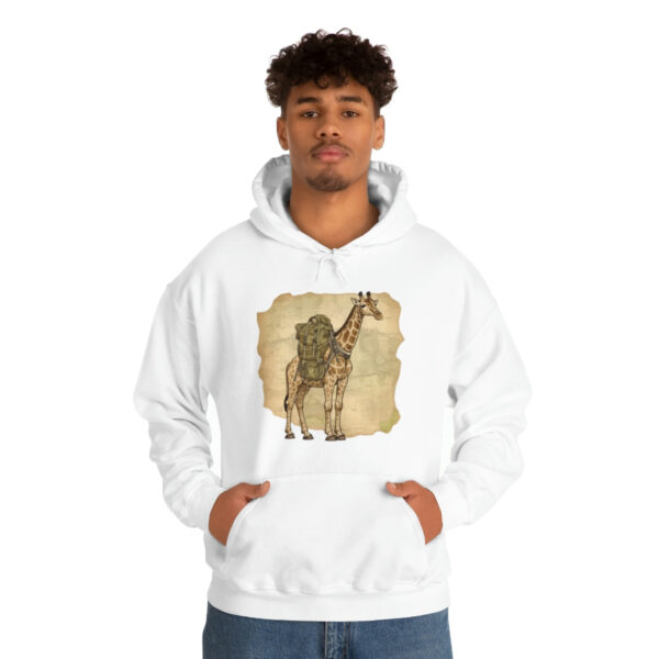 Giraffic Explorer Unisex Heavy Blend™ Hooded Sweatshirt 14