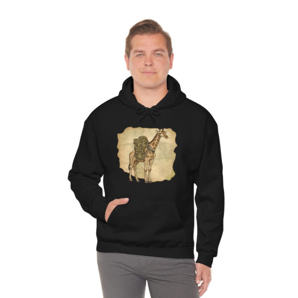 Giraffic Explorer Unisex Heavy Blend™ Hooded Sweatshirt 25