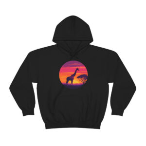 Giraffic Sunset Unisex Heavy Blend™ Hooded Sweatshirt