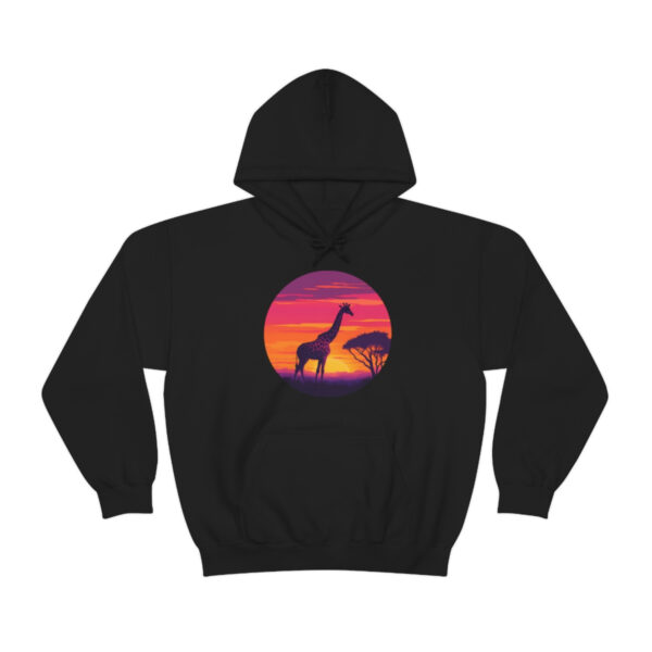 Giraffic Sunset Unisex Heavy Blend™ Hooded Sweatshirt 2