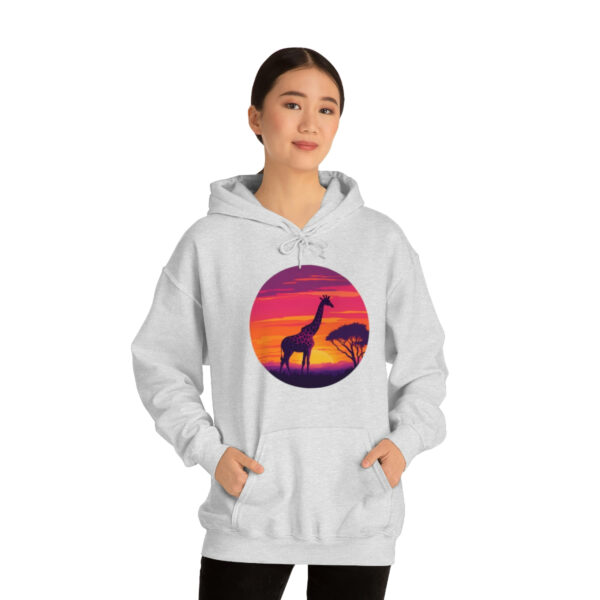 Giraffic Sunset Unisex Heavy Blend™ Hooded Sweatshirt 31