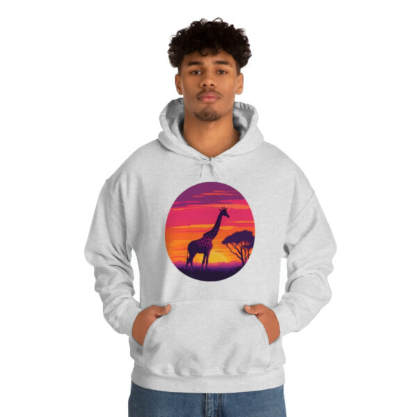 Giraffic Sunset Unisex Heavy Blend™ Hooded Sweatshirt 32