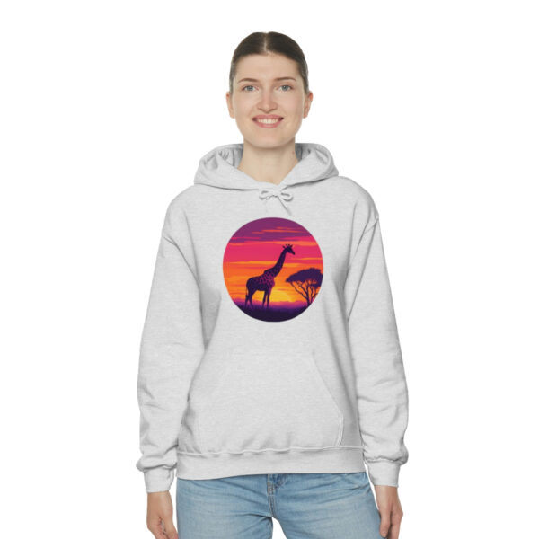 Giraffic Sunset Unisex Heavy Blend™ Hooded Sweatshirt 33