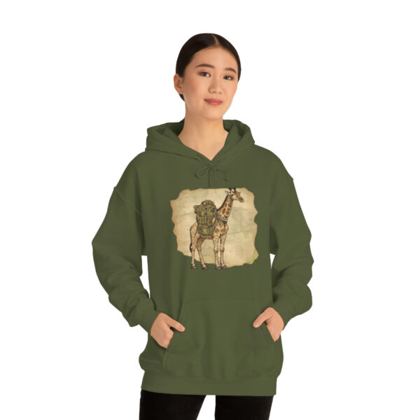 Giraffic Explorer Unisex Heavy Blend™ Hooded Sweatshirt 4