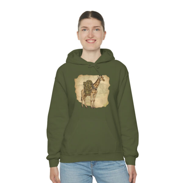 Giraffic Explorer Unisex Heavy Blend™ Hooded Sweatshirt 6