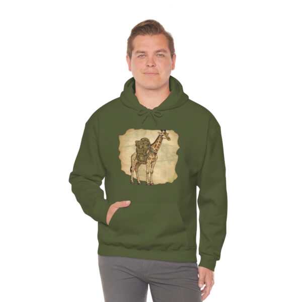 Giraffic Explorer Unisex Heavy Blend™ Hooded Sweatshirt 7