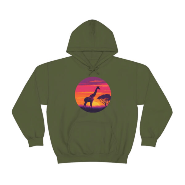 Giraffic Sunset Unisex Heavy Blend™ Hooded Sweatshirt 20