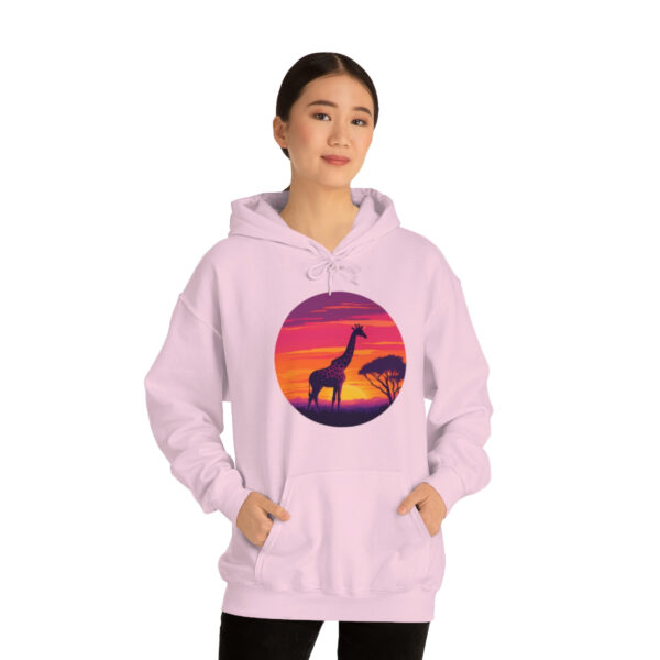 Giraffic Sunset Unisex Heavy Blend™ Hooded Sweatshirt 58