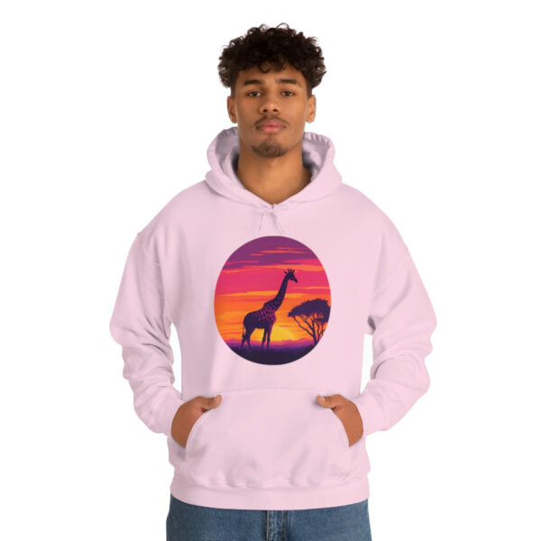 Giraffic Sunset Unisex Heavy Blend™ Hooded Sweatshirt 59