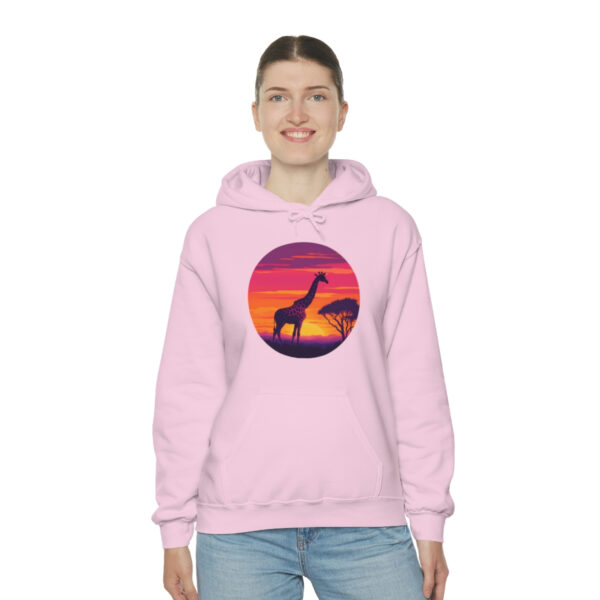 Giraffic Sunset Unisex Heavy Blend™ Hooded Sweatshirt 60