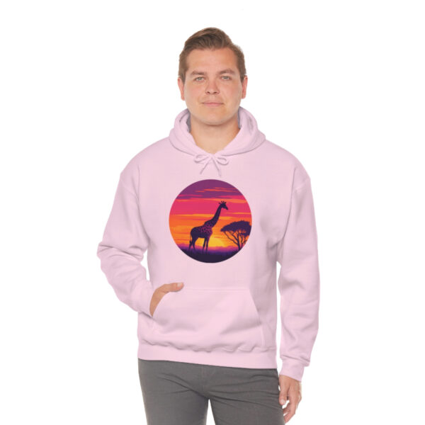 Giraffic Sunset Unisex Heavy Blend™ Hooded Sweatshirt 61