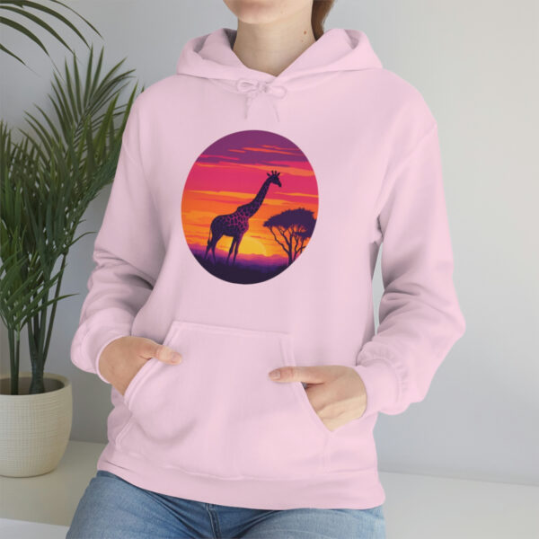 Giraffic Sunset Unisex Heavy Blend™ Hooded Sweatshirt 62