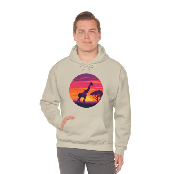 Giraffic Sunset Unisex Heavy Blend™ Hooded Sweatshirt 16