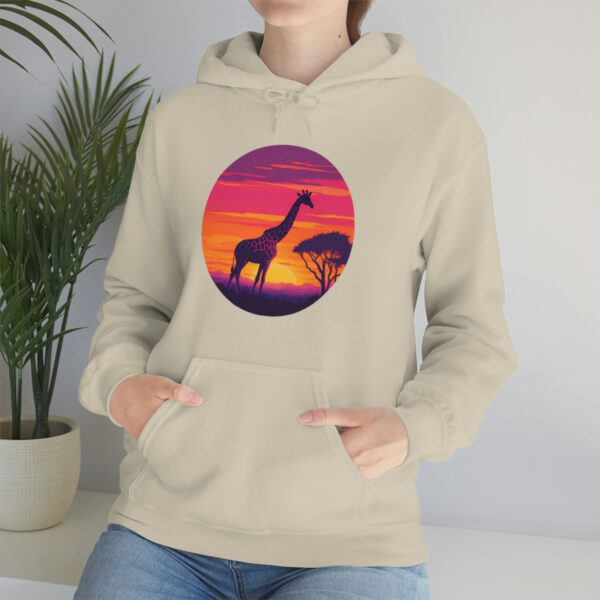 Giraffic Sunset Unisex Heavy Blend™ Hooded Sweatshirt 17