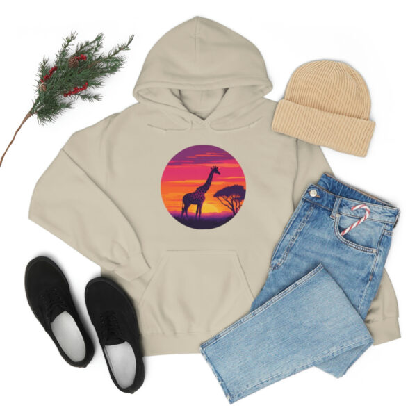 Giraffic Sunset Unisex Heavy Blend™ Hooded Sweatshirt 18