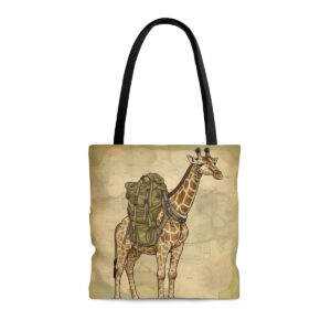 Giraffic Explorer Tote Bag (AOP)