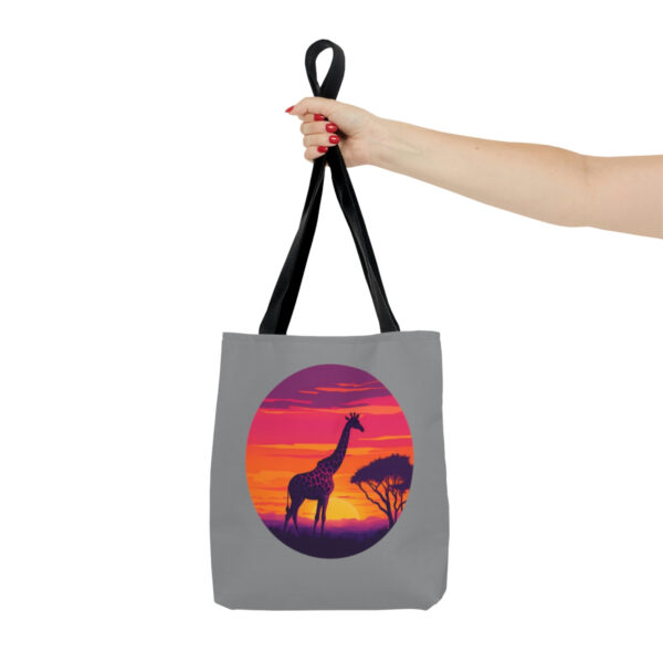 Giraffic Sunset Tote Bag 8