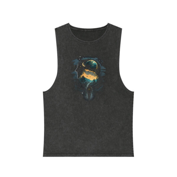 Unisex Stonewash Tank Top 3