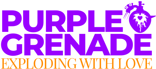 Purple Grenade | Exploding with Love