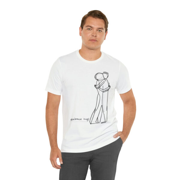 Embrace Hugs Unisex Jersey Short Sleeve Tee 7