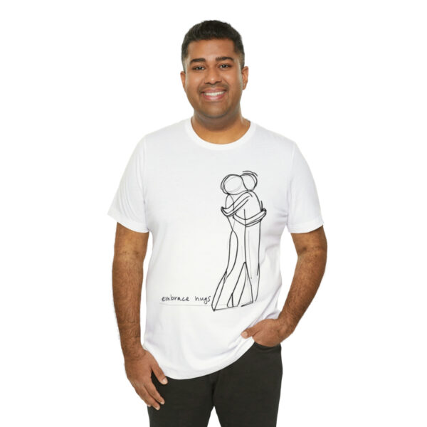 Embrace Hugs Unisex Jersey Short Sleeve Tee 9