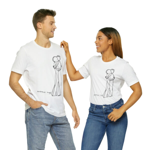 Embrace Hugs Unisex Jersey Short Sleeve Tee 11