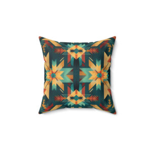 Spun Polyester Square Pillow 2