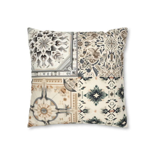 Spun Polyester Square Pillow Case 5