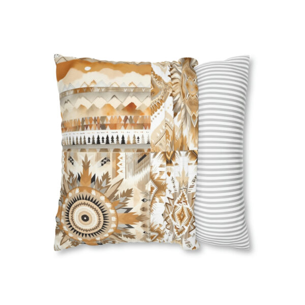 Spun Polyester Square Pillow Case 4