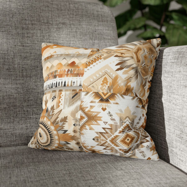 Spun Polyester Square Pillow Case 8