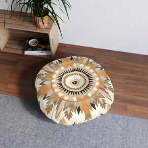 Copy of Copy of Tufted Floor Pillow, Round