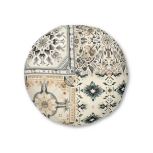 Copy of Tufted Floor Pillow, Round