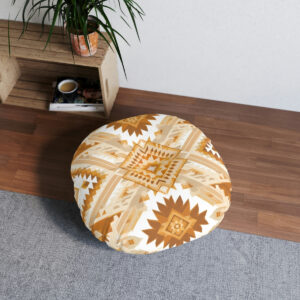 Copy of Copy of Tufted Floor Pillow, Round