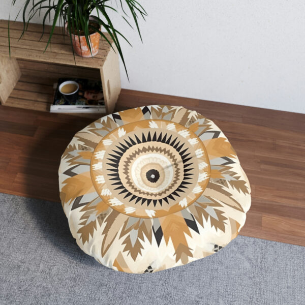 Copy of Copy of Tufted Floor Pillow, Round 9